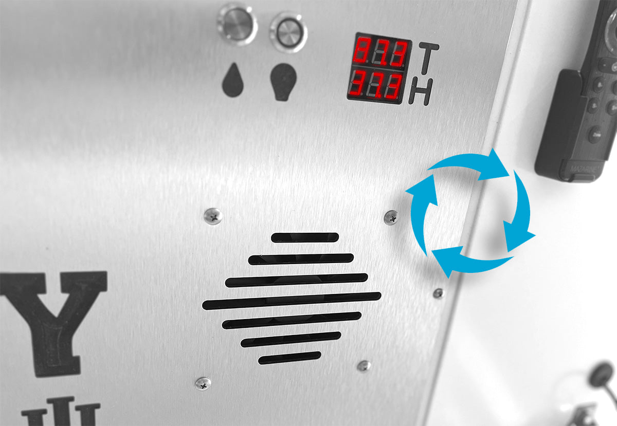 MAZARINE smart dehumidification system for marine dock storage